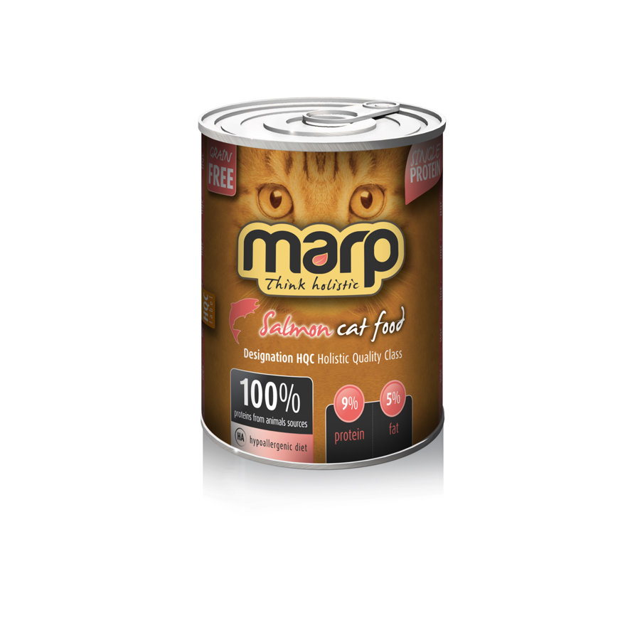 Marp Think Holistic Pure Salmon Cat Food - Lasis, 370 g