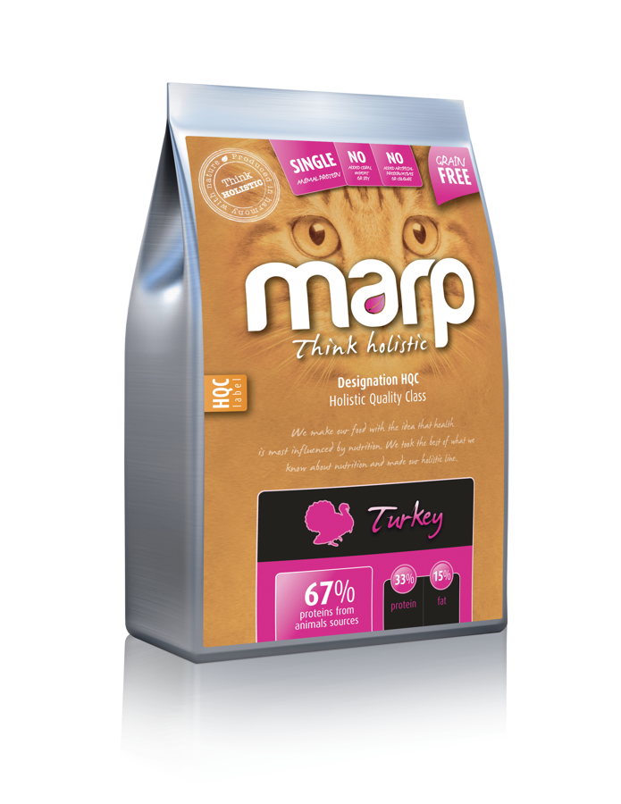 Marp Think Holistic Turkey Cat - Tītars, 2 kg