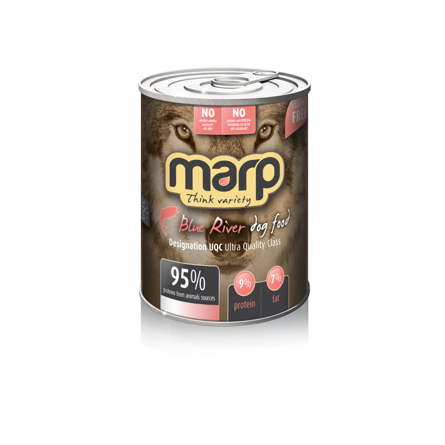 Marp Think Variety Blue River - Turkey, Buffalo, Salmon, 400g