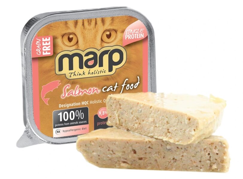 Marp Think Holistic Pure Salmon Cat Food - Lasis, 100 g