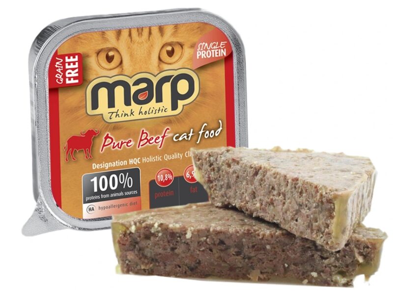 Marp Think Holistic Pure Beef Cat food - Bifelis, 100 g