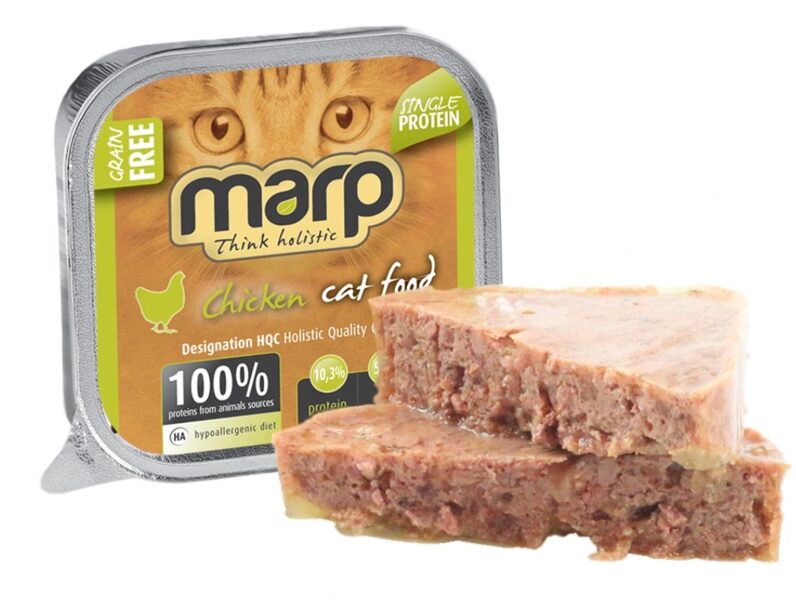 Marp Think Holistic Pure Chicken Cat Food - Vista, 100 g