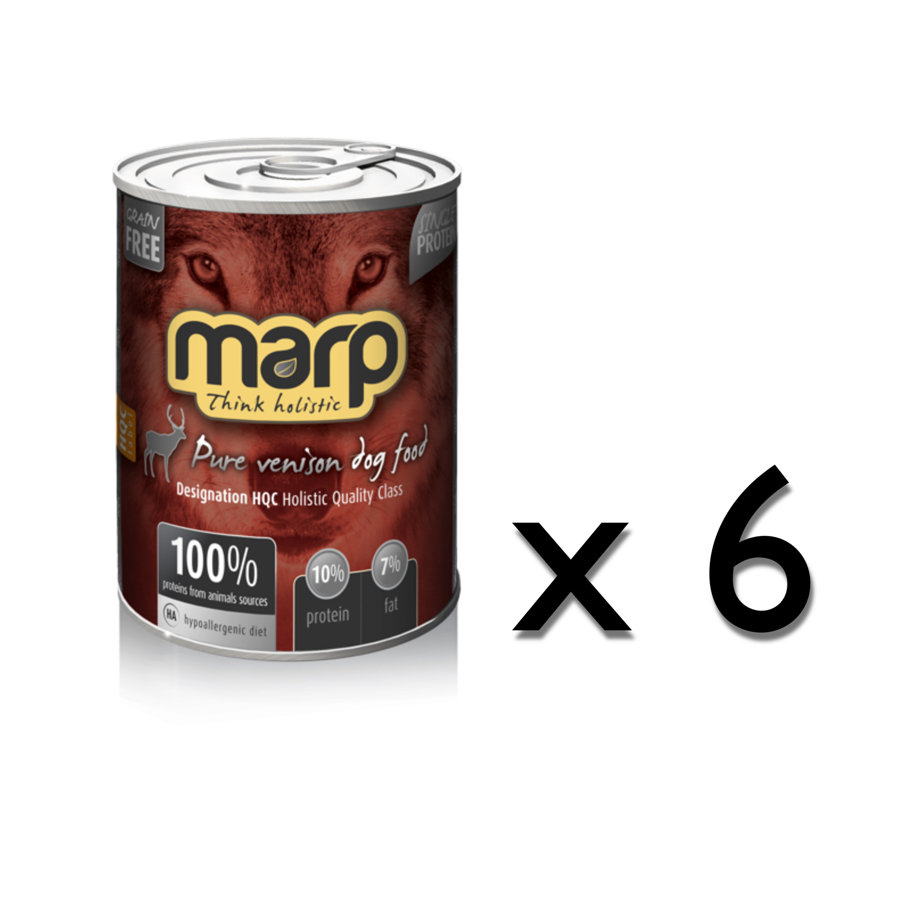 Marp Think Holistic Pure Venison - 6x400g