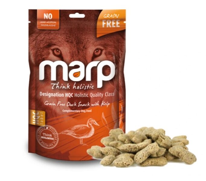 Marp Think Holistic Grain Free Duck Snack with Kelp - pīle ar brūnaļģēm, 150g