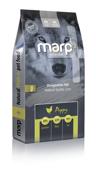 Marp Natural Plus – Puppy – pilnvērtīga barība kucēniem, 12 kg