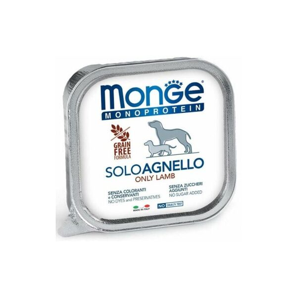 Monge Monoproteinic Pate 100% lamb 150g 