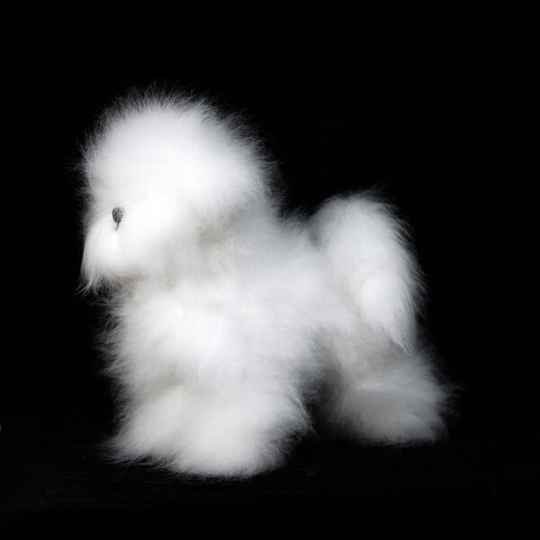 Mr Jiang Bichon Full Body Model Dog Hair White Wig