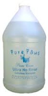Pure Paws No Rinse Shampoo Gallon, 3,78 L - enhances all colors & brightens whites