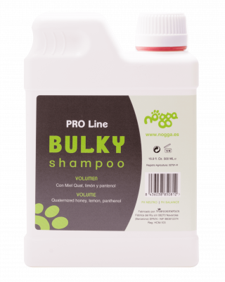 Nogga PRO Line Bulky Shampoo, 500 ml - Dziļi mitrinošs šampūns papildu apjomam