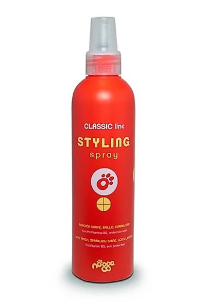 Nogga Classic Line Styling Spray, 250 ml - sprejs spalvas ieveidošanai, piešķir apjomu