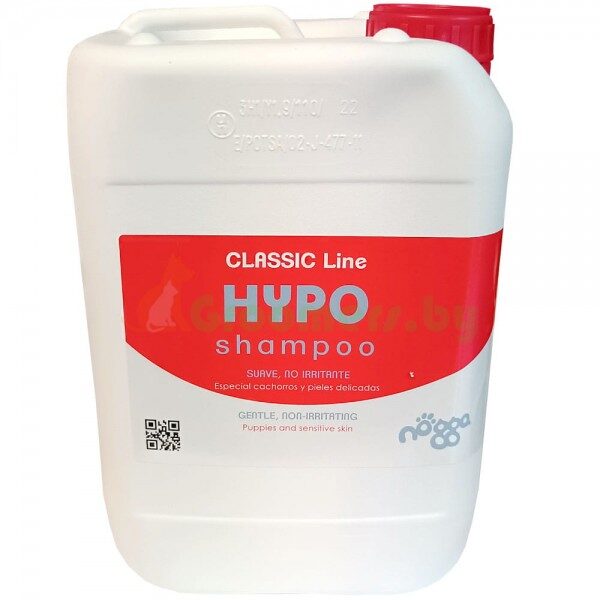 Nogga Classic Line Hypoallergenic Shampoo, 5000 ml - kucēniem un suņiem ar jūtīgu ādu