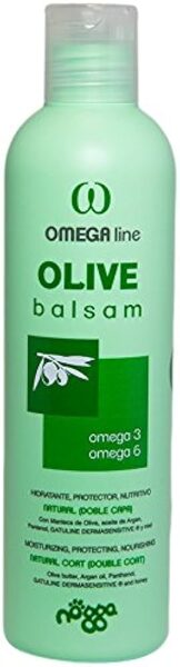 Nogga Omega Line Olive Balsam, 500 ml - Ļoti mitrinošs, barojošs un aizsargājošs balzams mājdzivniekiem ar dubulto kažoka tipu