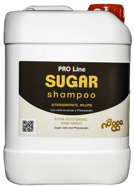 Nogga PRO Line Sugar Shampoo, 5000 ml - dziļi mitrinošs šampūns garspalvainajiem suņiem