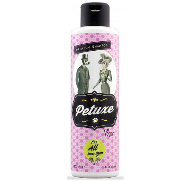 Petuxe All Coat Types or Basic Shampoo, 200 ml - VEGAN, šampūns visiem kažoku tipiem
