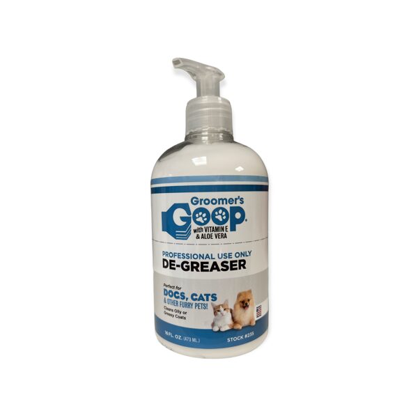 Groomer`s Goop De-Greaser (Liquid), 473 ml - removes grease and oil from your pet's coat