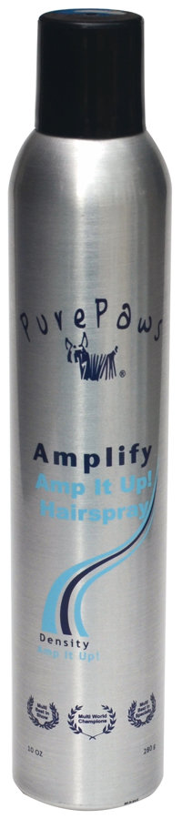 Pure Paws Amp It Up Hairspray, 280 ml - gives Volume & Lift that is flexible and long Lasting