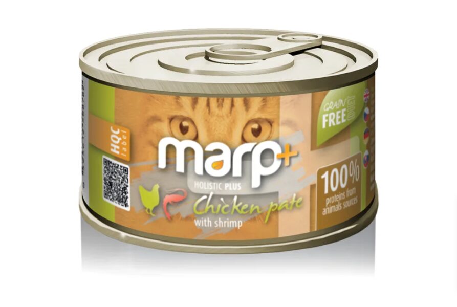 Marp Holistic Plus - Chicken pate with shrimp, 70 g - Vistas pastēte ar garnelēm