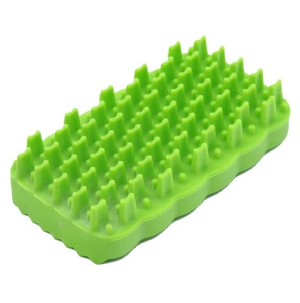 Shampoo Massage Brush 6x11x2.5 cm - силиконовая щетка