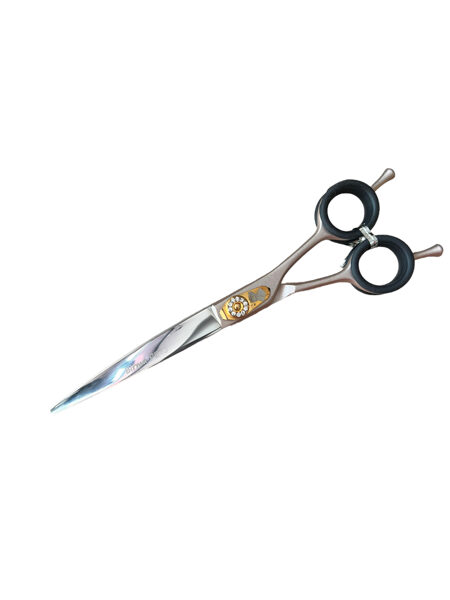 Šķēres grumeriem - Birma PETS Rousy Curved Scissors 7 '' 18 cm - izliektās