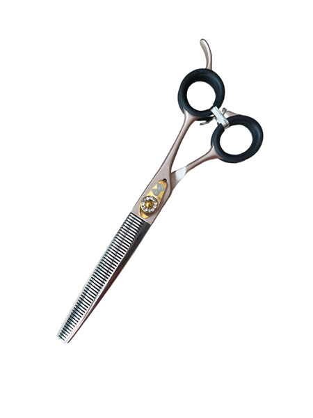Šķēres grumeriem - Birma PETS Rousy Thinning Scissors 7 '' 18 cm - filieršķēres