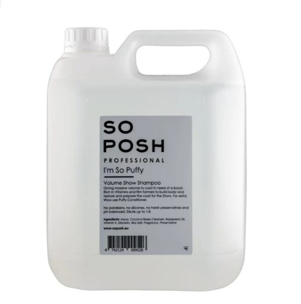 So Posh I'm So Puffy Shampoo, 4000 ml