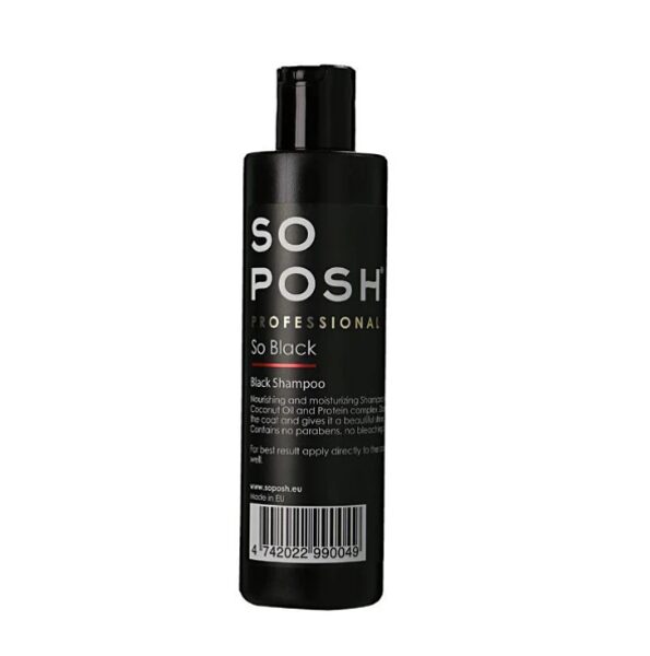 So Posh So Black Shampoo, 250 ml