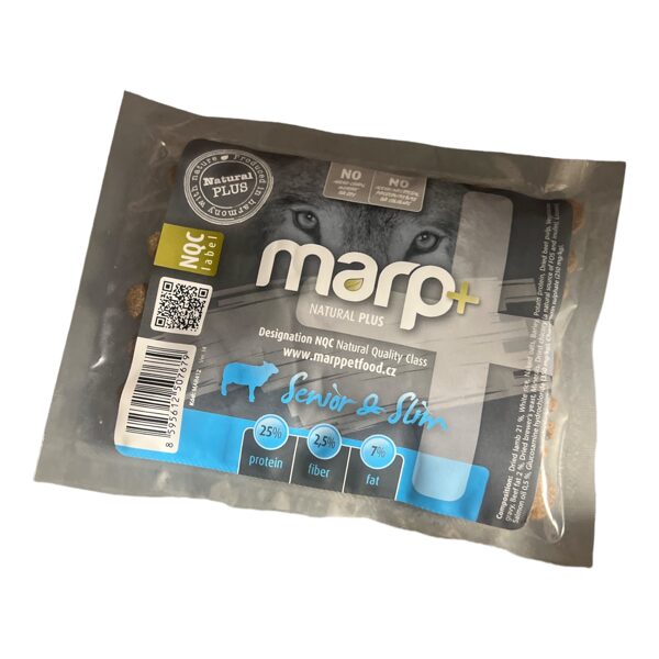 Marp Natural Plus - Senior and Slim - pilnvērtīga barība pieaugušajiem suņiem un senioriem, 70g