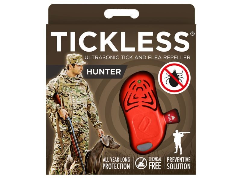 TICKLESS Hunter ultraskaņas ierīce ērču atbaidīšanai – visiem vecumiem - ORANŽA