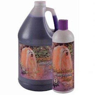 #1 All Systems Professional Formula Whitening/Brightening Shampoo Gallon, 3,78L - enhances dog’s natural color, for all colors