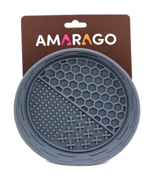 Amarago Коврик для вылизывания - серый