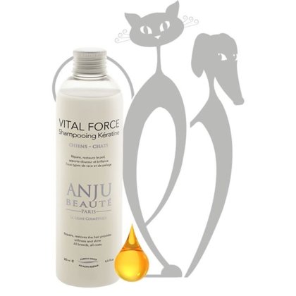 Anju Beaute Shampoo Vital Force, 250 ml - stiprinošs šampūns ar keratīnu visām šķirnēm