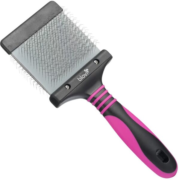 Blovi Large Duo Flex Slicker - двустороняя расческа, большой размер