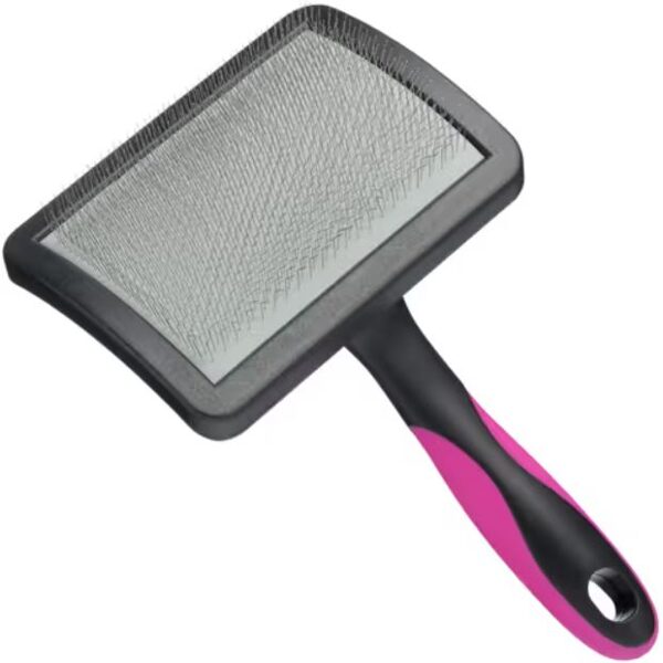 Blovi Large Soft Slicker - a soft poodle brush for dogs and cats, large