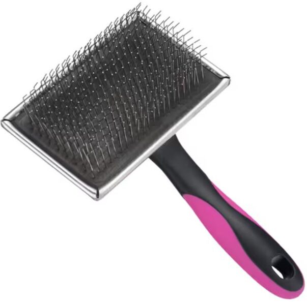 Blovi Hard Russian Slicker Brush - a poodle brush with hard, long pins, modeled on a Russian slicker