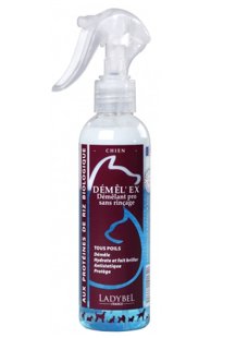 Ladybel DEMEL'EX - Professional de-matting spray, 200 ml - Экстра-интенсивный профессиональный спрей, распутывающий шерсть