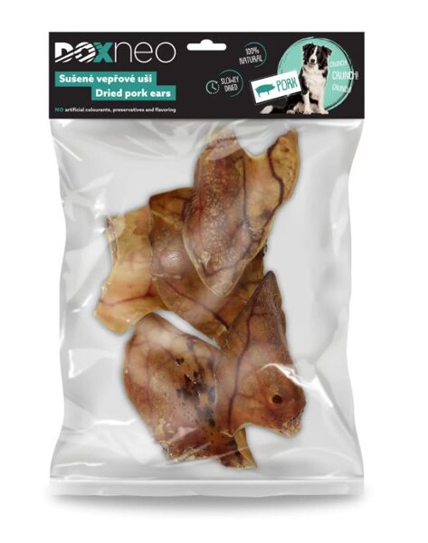 Doxneo pig ear 5pcs - сушеные свиные уши 5шт