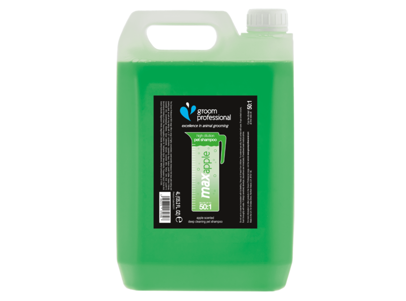 Groom Professional MAX Apple Shampoo 4L - dziļi attīrošs šampūns