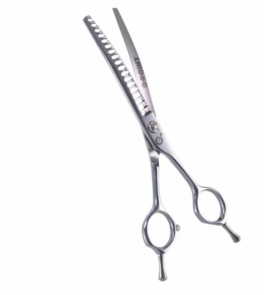 Grooming scissors  G-POINT 6.5 Inch 17° degree Curved Chunkers 