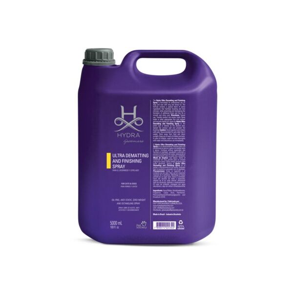 Hydra Groomers Ultra Dematting and Finishing Spray, 5000 ml - ДЛЯ ПРОФЕССИОНАЛОВ, для расчёсывания, распутывания колтунов, блеска и мягкости