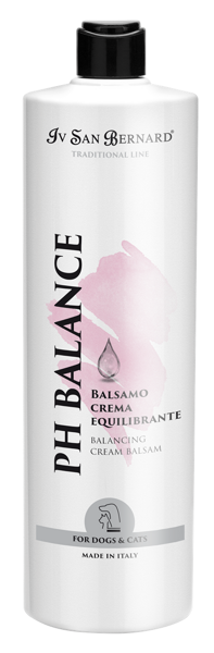 Iv San Bernard PH Balance - Balancing Cream Balsam, 1000 ml - visiem suņiem un kaķiem ar devitalizētiem mēteļiem un jutīgu ādu