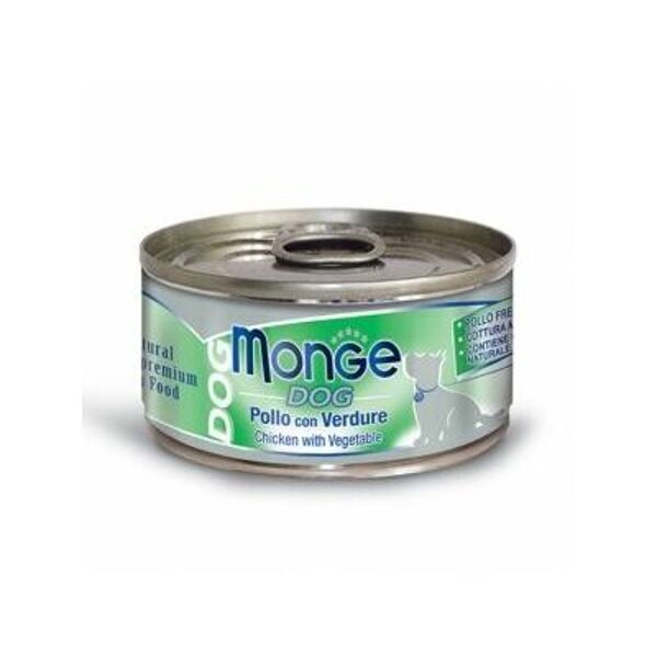 Monge Dog Chicken with Vegetable 95 gr - DOG WET FOOD