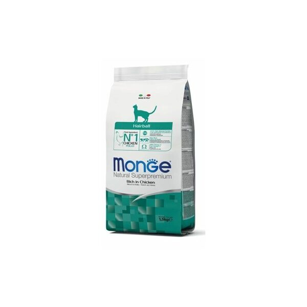 MONGE Hairball - for adult cats, 400 g