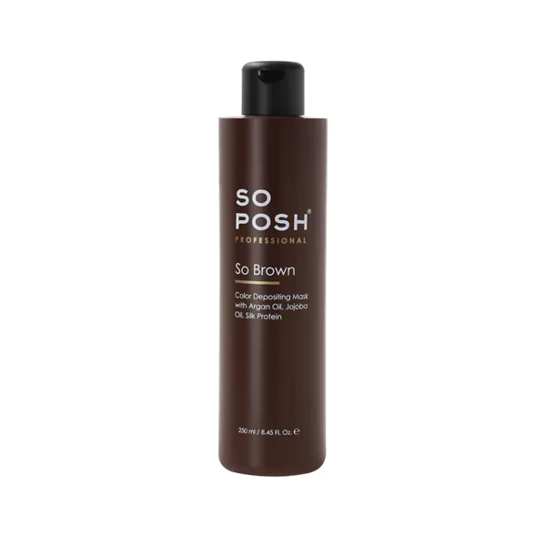 So Posh So Brown Color Depositing Mask, 250 ml
