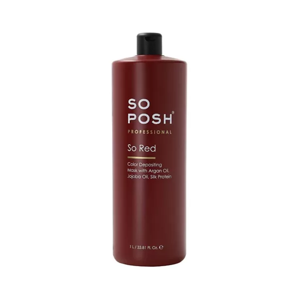 So Posh So Red Color Depositing Mask, 1 L