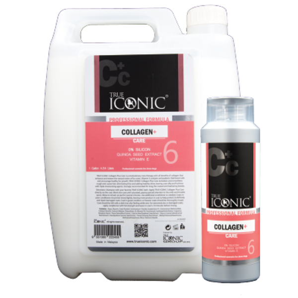 True Iconic Collagen Plus Care Conditioner Gallon, 4546 ml - dziļi mitrinošs kondicionieris visām šķirnēm un matu tipiem